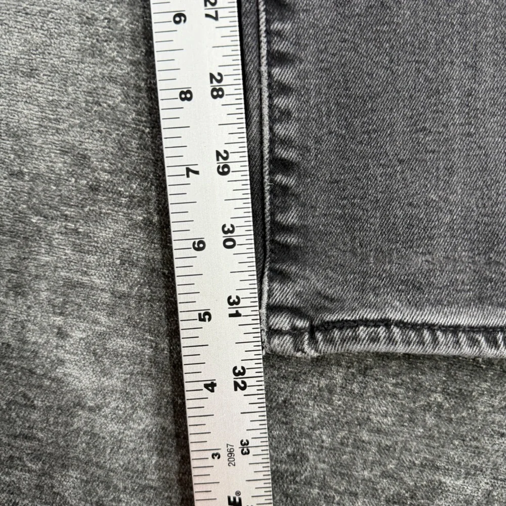 Levis Premium 511 Slim Fit Jeans Mens Size 33x34 Faded‎ Black Denim 04511-4609